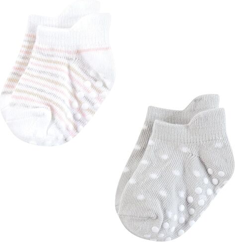 Hudson Baby unisex-baby Non-skid No-show Socks in Saudi Arabia