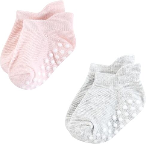 Hudson Baby unisex-baby Non-skid No-show Socks in Saudi Arabia