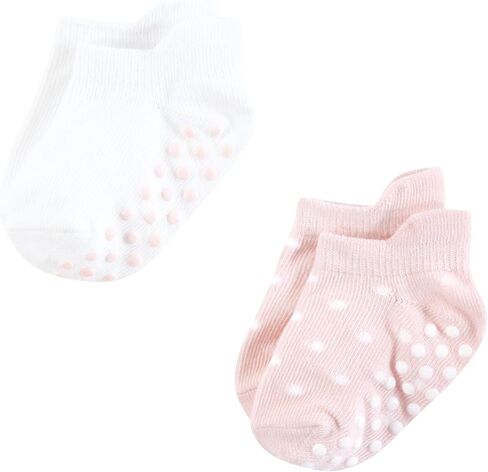 Hudson Baby unisex-baby Non-skid No-show Socks in Saudi Arabia