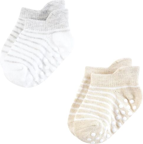 Hudson Baby unisex-baby Non-skid No-show Socks in Saudi Arabia