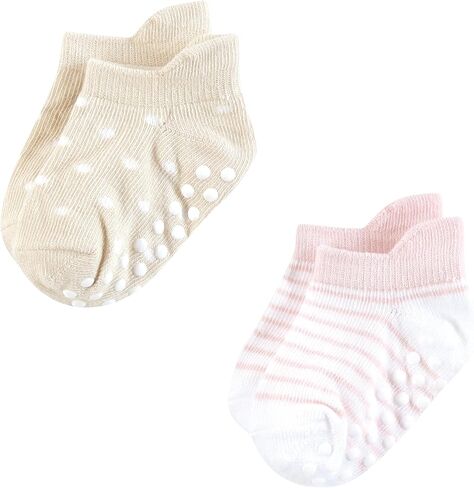 Hudson Baby unisex-baby Non-skid No-show Socks in Saudi Arabia