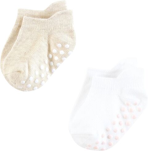 Hudson Baby unisex-baby Non-skid No-show Socks in Saudi Arabia