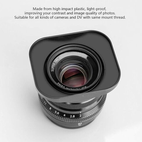 PSSOPP Lens Lens Hood Shade ، واقي غطاء العدسة لكاميرا الفيديو الرقمية DV Camcorder مع 37 مم 39 مم 40.5 مم 43 مم 52 مم (37 مم) in Saudi Arabia