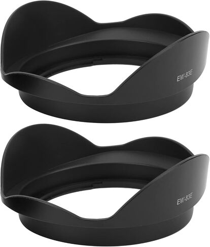 2PCS Lens Hood Cover, Anti Glares Lens Hood, Plastic Lens Hood, Suitable for Backlight and Side Light Scenarios in Saudi Arabia