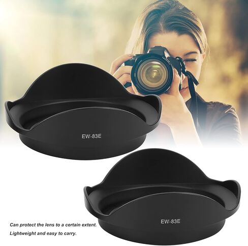 2PCS Lens Hood Cover, Anti Glares Lens Hood, Plastic Lens Hood, Suitable for Backlight and Side Light Scenarios in Saudi Arabia