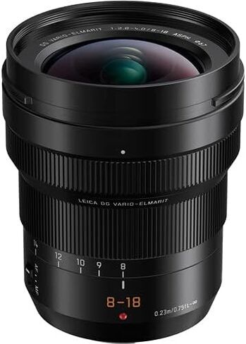 Panasonic Leica DG vario-elmarit 8-18mm f/2.8-4 Asph. حزمة العدسة (H-E08018) بما في ذلك: مجموعة المرشحات المكونة من 3 قطع ، قبعات عدسة ، حقيبة عدسة ، حارس كاب ، مجموعة تنظيف كاملة in Kuwait