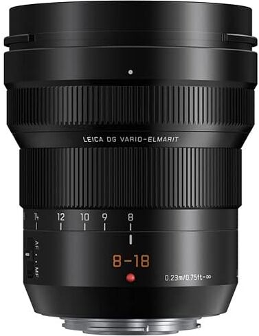 Panasonic Leica DG vario-elmarit 8-18mm f/2.8-4 Asph. حزمة العدسة (H-E08018) بما في ذلك: مجموعة المرشحات المكونة من 3 قطع ، قبعات عدسة ، حقيبة عدسة ، حارس كاب ، مجموعة تنظيف كاملة in Kuwait