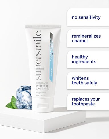 Supersmile Professional Teeth Whitening Toothpaste - Fluoride Free 4.2 Oz in Saudi Arabia
