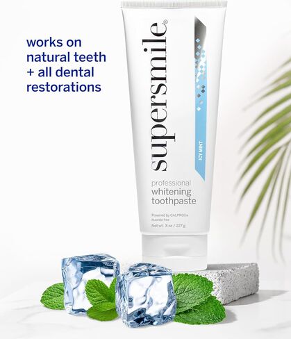 Supersmile Professional Teeth Whitening Toothpaste - Fluoride Free 4.2 Oz in Saudi Arabia