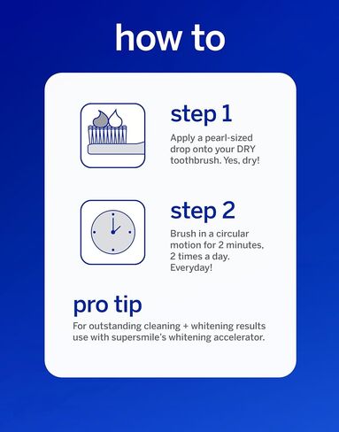 Supersmile Professional Teeth Whitening Toothpaste - Fluoride Free 4.2 Oz in Saudi Arabia
