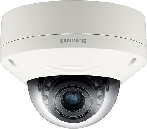 Samsung SNV-7084R 3MP Day/Night Vandal-Resistant Network IR Dome Camera with 3 to 8.5mm Varifocal Lens (White) in Saudi Arabia