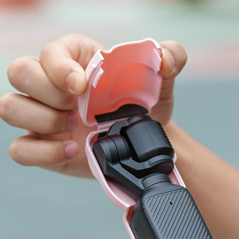 غطاء غلاف واقي من Levigo لـ DJI Osmo Pocket 3 ملحقات ، غطاء عدسة الكاميرا الواقية على شاشة Gimbal ، غطاء عدسة Gimbal Flip Cap Open/Close in Saudi Arabia