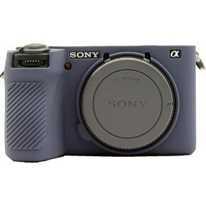 A6700 Camera Case ، Bmaollongb fullyphy رقيقة خفيفة الوزن كاميرا كاميرا مطاطية الغلاف مطاطية من Sony Alpha A6700 (أبيض ، صقيع) in Kuwait