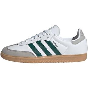 adidas ftwwht/cgreen/gretwo المرأة samba og w ftwr whitecollegiate أخضر/رمادي اثنين 11 الولايات المتحدة ، واسعة in Kuwait