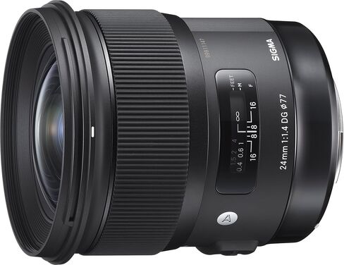 Sigma 24mm F/1.4 DG HSM Art Lens لـ Canon EF (متجدد) in Kuwait