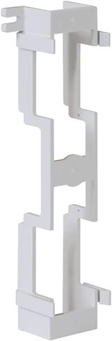 ICC 89U Wall Mount Bracket for 66 Wiring Block and 110 Type Wall Mount Patch Panels, UL 94V-2 Rated, Cable Management, TAA Compliant, 10″ H x 3.30″ W x 2.35″ D, White, Single Pack in Saudi Arabia