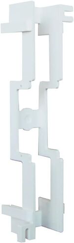ICC 89U Wall Mount Bracket for 66 Wiring Block and 110 Type Wall Mount Patch Panels, UL 94V-2 Rated, Cable Management, TAA Compliant, 10″ H x 3.30″ W x 2.35″ D, White, Single Pack in Saudi Arabia