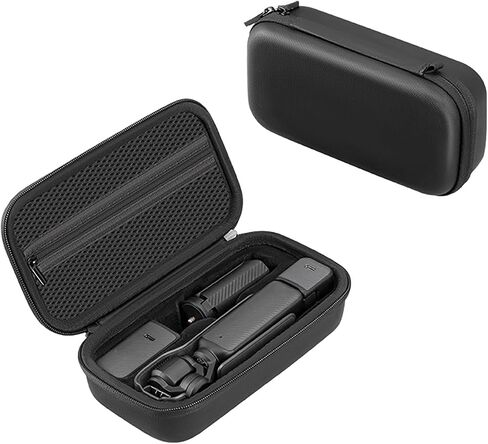 Pocket 3 Case ، حقيبة حمل محمولة ، حقيبة تخزين صلبة متوافقة مع DJI Osmo Pocket 3 Creator Combo Camera Camera مع حزام طويل المعصم (حالة فقط) in Kuwait