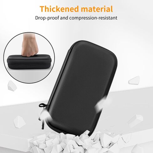 Pocket 3 Case ، حقيبة حمل محمولة ، حقيبة تخزين صلبة متوافقة مع DJI Osmo Pocket 3 Creator Combo Camera Camera مع حزام طويل المعصم (حالة فقط) in Kuwait