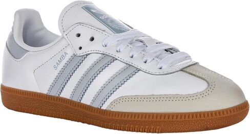 Adidas Samba Og Womens Shoe White Halo Blue Gum (6 Men/7 Women) in Kuwait