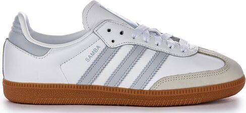 Adidas Samba Og Womens Shoe White Halo Blue Gum (6 Men/7 Women) in Kuwait