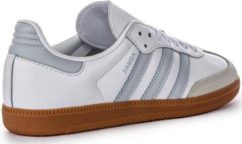 Adidas Samba Og Womens Shoe White Halo Blue Gum (6 Men/7 Women) in Kuwait
