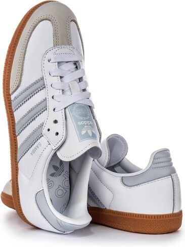 Adidas Samba Og Womens Shoe White Halo Blue Gum (6 Men/7 Women) in Kuwait
