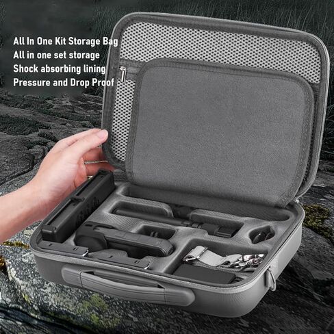 Gugxiom Carrying Case for X5 Accessories, Water Proof Carry Bag Travel Case with Shoulder Strap, for Fast Charge Hub, Time Handle, Selfie Stick in Saudi Arabia