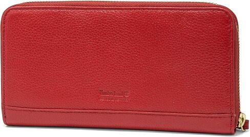 Timberland Women's Leather RFID Zip Around Wallet Clutch with Wristlet Strap in Saudi Arabia