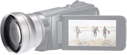 Wide Angle Lens for Canon Vixia HF W10 & Canon Vixia HF W11 (0.5X) in Saudi Arabia