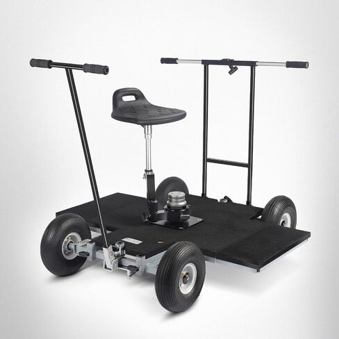 PROAIM Quad Prime Camera Doorway Dolly for Videomakers & Filmmakers. Payload up to 250kg/550lb. Compatible Track Center Distance: 24.5". Includes Euro/Elemac Mount Adapter (DL-QDPF-01) in Saudi Arabia