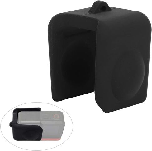 Silicone Lens Cover Protector Case for One R 4K Panorama Camera Dust Proof Scratch Durable Soft Black in Saudi Arabia