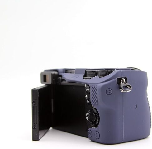 A6700 Camera Case ، Bmaollongb fullyphy رقيقة خفيفة الوزن كاميرا كاميرا مطاطية الغلاف مطاطية من Sony Alpha A6700 (أبيض ، صقيع) in Kuwait