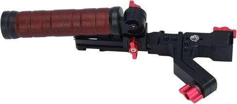 Aluminum Alloy Wooden Foldable Handle Grip Stabilizer with Anti - Slip for RS3 Pro RS3 RS3 Mini RS2, Efficient Solution for Hand Shooting, 180° Adjustable Gear Lock Design in Saudi Arabia