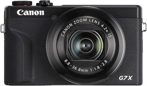 Canon PowerShot G7 X Mark III Digital Camera (Black) مع بطاقة ذاكرة 256 جيجابايت + مجموعة Cleaning Kit + حزمة الملحقات (متجددة) in Kuwait