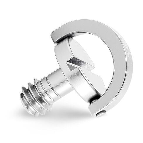 10 Pack Stainless Steel D Ring Screw Hinged Holder, 1/4"-20 Ring Camera Screws Tripod Camera Fixing Screwsfor Selfie Sticks, Gimbals, Quick Release Wrist Strap Mounting and Attachment in Kuwait