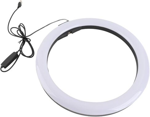 FOCKT 12 بوصة 160 معتدلات قابلة للضوء 3200K-5600K مع مشبك الهاتف/حامل ، USB LIGH in Kuwait