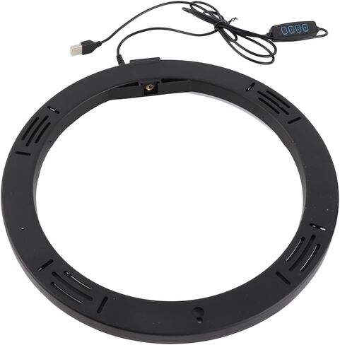 FOCKT 12 بوصة 160 معتدلات قابلة للضوء 3200K-5600K مع مشبك الهاتف/حامل ، USB LIGH in Kuwait
