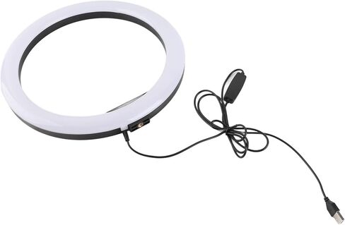 FOCKT 12 بوصة 160 معتدلات قابلة للضوء 3200K-5600K مع مشبك الهاتف/حامل ، USB LIGH in Kuwait