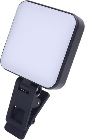 FOCKEN BI COLOL LIGHT ، إضاءة مزدوجة الجوانب مع درجة حرارة اللون 2500-6500K ، لمؤتمرات الفيديو الخاصة بك والبث المباشر in Kuwait