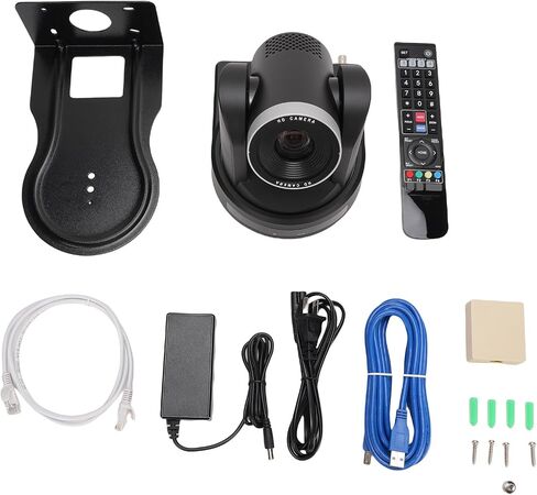 نظام كاميرات غرفة المؤتمرات ، 1080p 60HD PTZ كاميرا مع تكبير بصري 12x وتتبع AI Auto ، كاميرا الويب لمؤتمر الفيديو لقاء USB3.0 SDI IP (قابس الولايات المتحدة) in Kuwait