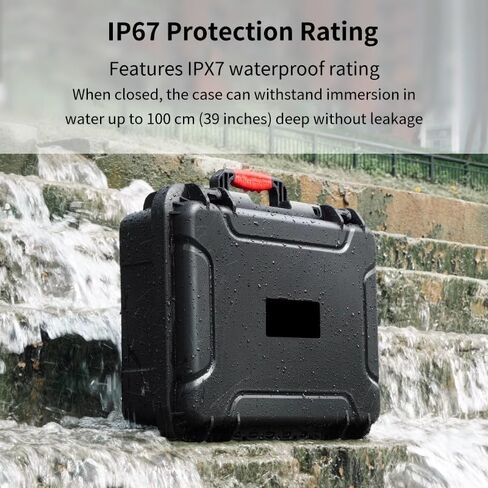 IP67 مقاومة للماء لـ DJI Mavic 4 Pro Creator/ Fly More Combo ، يناسب DJI RC Pro 2/ RC 2/ RC2 ، ما يصل إلى 4 بطاريات ، مركز شحن ، مرشحات الملحقات (الحالة فقط) in Saudi Arabia