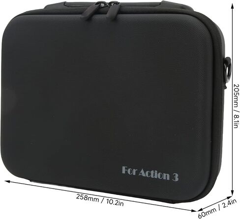 TBEST PORTABLE PROTABLE CASETARATION CASE FOR ACTO 3 CAMAROSESSORISES BAG BAG مع حزام كتف عالي الجودة بو جلود خفيفة الوزن متينة في الهواء الطلق مغامرة في الهواء الطلق in Saudi Arabia