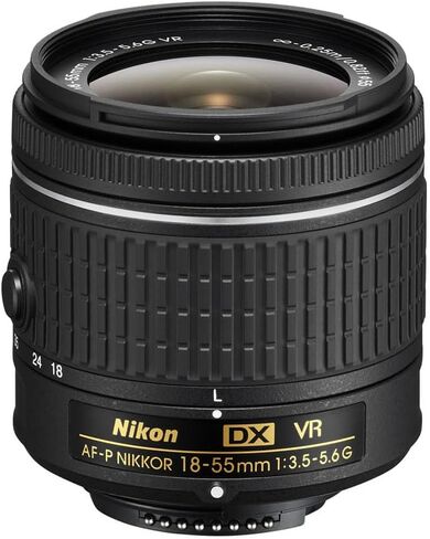 Nikon D7500 DSLR Camera W/AF-P 18-55mm Lens + Sandisk 64GB Ultra Card + Tripod + Camera Case + Bare High Colacity Batule + More (حزمة 18pc) in Kuwait