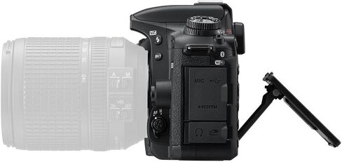 Nikon D7500 DSLR Camera W/AF-P 18-55mm Lens + Sandisk 64GB Ultra Card + Tripod + Camera Case + Bare High Colacity Batule + More (حزمة 18pc) in Kuwait