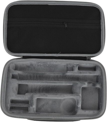 Tbest Action Camera Storage Bag X4 Professional Shockproof Protective Hard Travel Carrying Case for Accessories Outdoor EVA Cloth Medium Size in Kuwait