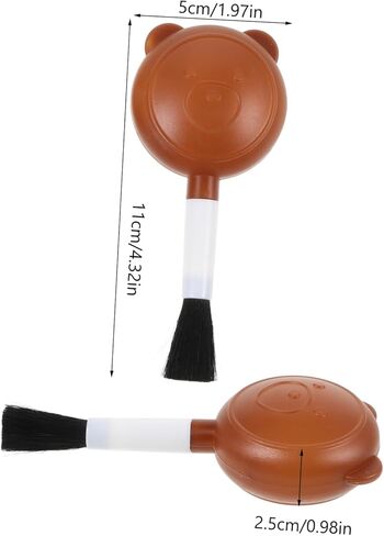 Pretyzoom 2pcs مكنسة الهواء الطويل مقبض Duster لأداة فرشاة غبار العدسة in Kuwait