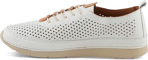 Spring Step Women's Breen Slip-On Sneakers - Premium Leather, Perforated Design, Arch Support in Saudi Arabia
