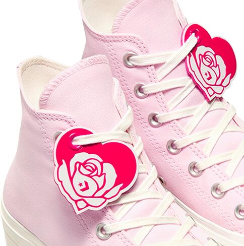 Converse Women Chuck Taylor All Star Lift Platform Hearts High Top Sneaker in Saudi Arabia