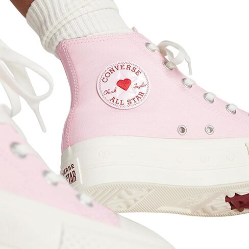 Converse Women Chuck Taylor All Star Lift Platform Hearts High Top Sneaker in Saudi Arabia